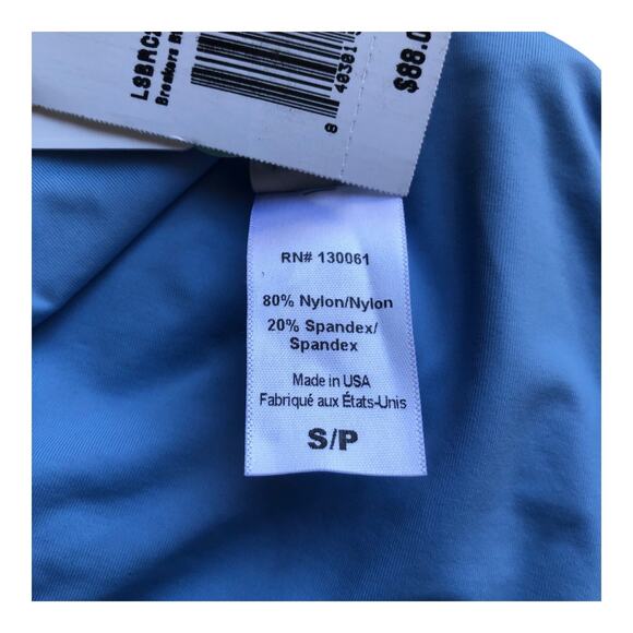 L Space Breakers Blue Reversible Classic Bikini Bottom Women's Size XS NWT - Picture 10 of 11